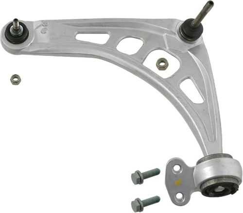 Febi Bilstein 18802 – Első alsó lengőkar hidrotámaszos szilentblokkal, gömbfejjel, tartóval és rögzítő anyával (1 db, alumínium, bal oldal)