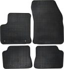 PETEX egyedi gumi padlószőnyeg készlet – 4 darabos, fekete