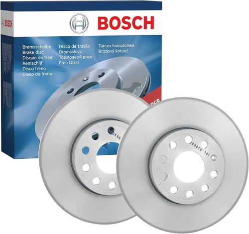 Bosch BD1023 – Első féktárcsa‑szett, 2 darab, ECE‑R90 minősítéssel, szellőztetett kivitel