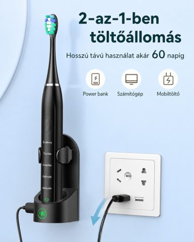 Coulax Pro szónikus elektromos fogkefe 