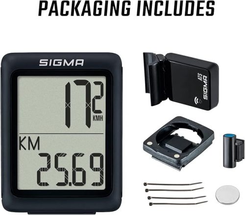 SIGMA BC 5.0 WL Vezeték nélküli Kerékpár‑Computer – Könnyen Használható Kezdő Bike‑Tacho
