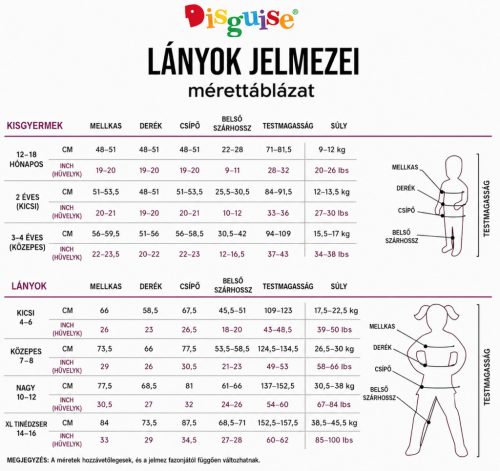 Disney Frozen Elsa klasszikus hercegnő jelmez lányoknak – hivatalos Disney, méret S