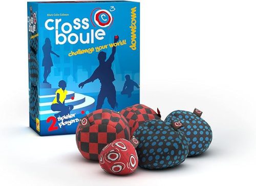 Zoch 601131400 – Crossboule c³ Set „Downtown” – Szórakoztató Boule Játék Beltérre és Kültérre, 6 Év Felett