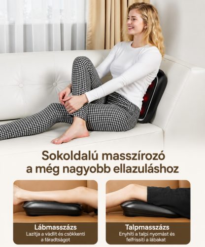 RENPHO Shiatsu lábmasszírozó hőfunkcióval
