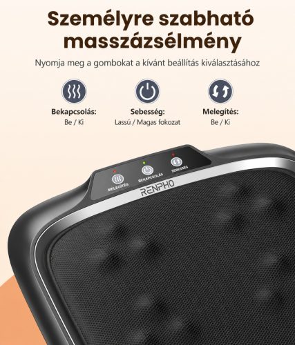 RENPHO Shiatsu lábmasszírozó hőfunkcióval