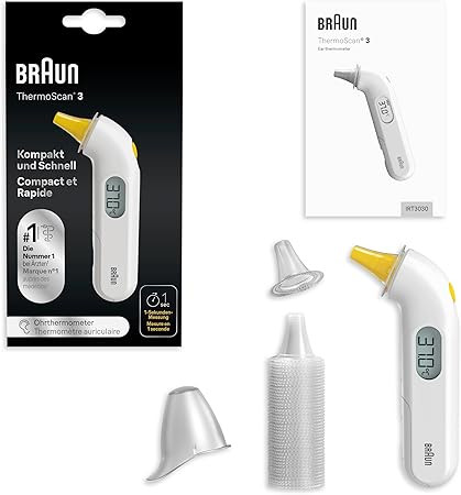 Braun ThermoScan 3 IRT3030 fülhőmérő 