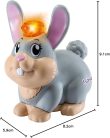 VTech Tip Tap Baby Tiere – Húsvéti Húzónyuszi Interaktív Játék, Német nyelvű
