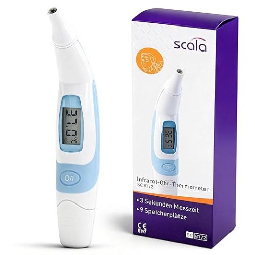 Scala SC 8172 infravörös fülhőmérő – gyors és pontos testhőmérés