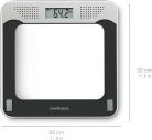 medisana PS 425 beszélő személymérleg - 180 kg, fekete/szürke, -1x próbált