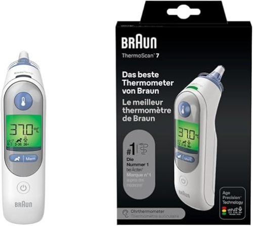 Braun ThermoScan 7 lázmérő (IRT6520) – Age Precision technológiával