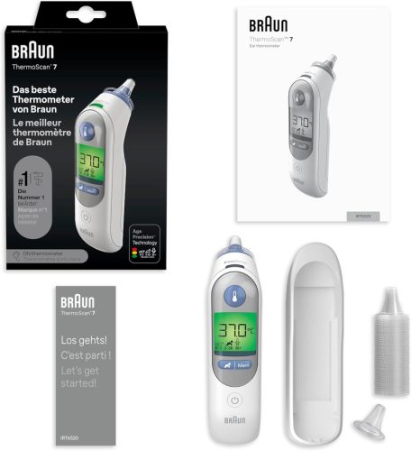 Braun ThermoScan 7 lázmérő (IRT6520) – Age Precision technológiával