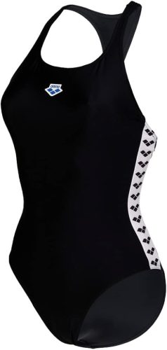Arena női egyrészes úszódressz – Icons Racer Back Solid, fekete, 40-es méret