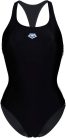 Arena női egyrészes úszódressz – Icons Racer Back Solid, fekete, 40-es méret