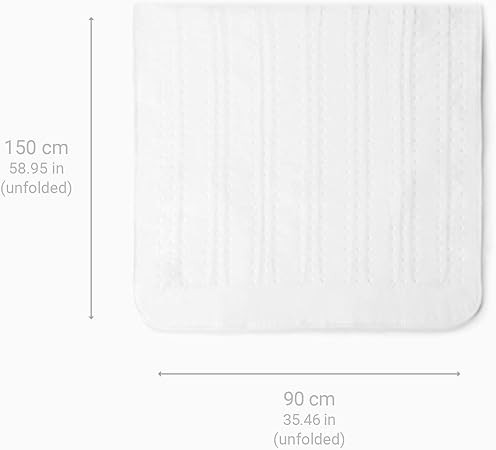 medisana HU 665 elektromos ágymelegítő alátét – 150 × 80 cm