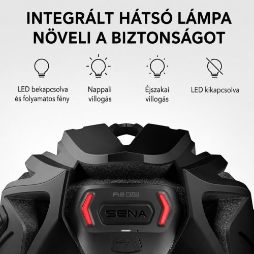 Sena R2 / R2 EVO intelligens országúti kerékpáros sisak