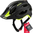 ALPINA Carapax 2.0 bukósisak matt fekete, neon sárga 52-57 cm