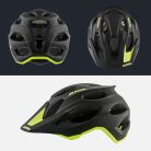 ALPINA Carapax 2.0 bukósisak matt fekete, neon sárga 52-57 cm