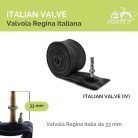Ecovelò Unisex gyermek 2 db 20 x 1,95 (50-406) gumiabroncs + kamrák, fekete