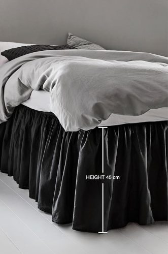 Jotex Zack Valance ágyszoknya 180x200 cm