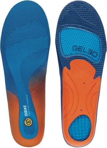 Sidas Cushioning Gel 3D talpbetét – párnázott, zselés, 3D kialakítású betét mindennapi és sportcipőkhöz