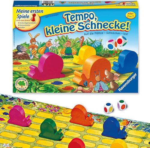 Ravensburger „Tempo, kleine Schnecke!” – Csigafutam társasjáték