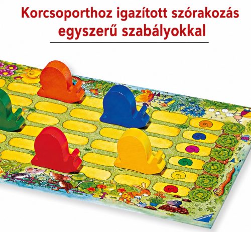Ravensburger „Tempo, kleine Schnecke!” – Csigafutam társasjáték