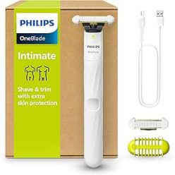   Philips OneBlade Intimate QP1924/30 – elektromos intimtrimmer bőrvédelemmel, férfiaknak és nőknek