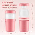 Bugucat MüSlibecher elvitelre való joghurtos bögre 560 ml + 360 ml