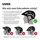 Uvex Kid 3 gyermek kerékpáros sisak