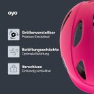 Uvex oyo gyerek könnyű kerékpáros sisak matt lila 51-55 cm