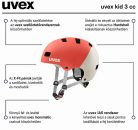 Uvex Kid 3 Cc Solid gyermek kerékpáros sisak