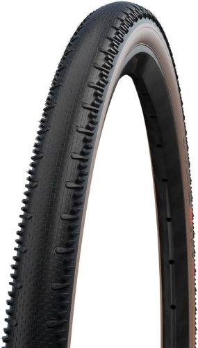 Schwalbe G-One RS Evo Super Race V-Guard TLE hajtogatható külső gumi, átlátszó oldalfallal