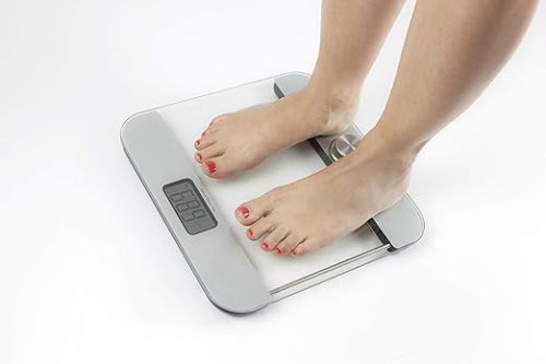 CASO Body Energy Ecostyle – design személymérleg, akkumulátor nélküli működés, üvegfelület, 180 kg kapacitás, 