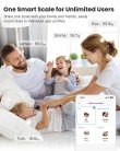 RENPHO Elis 1 Bluetooth testzsírmérleg, intelligens digitális fürdőszobai testsúlymérleg, vezeték nélküli BMI-mérleg okostelefon-alkalmazással