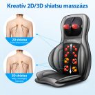 COMFIER Shiatsu masszázsülés – hát- és nyakmasszírozó