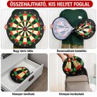 Doloowee 29" gyerek darts tábla – 74 cm, kétoldalas, 8 darts nyíllal, beltéri és kültéri játék, 3–12 éves gyerekeknek