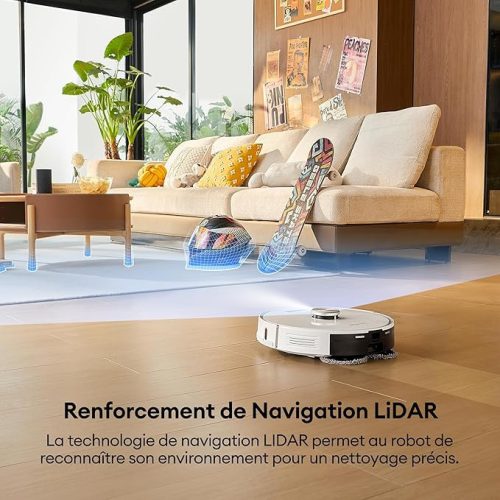 Ultenic T10 Pro robotporszívó felmosóval