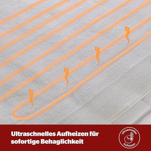 Silentnight Comfort Control sérült hőszabályozós melegítő ágybetét 150 x 160 cm-Sérült-esztétikai hibás