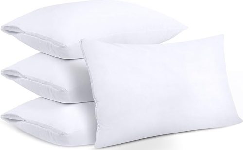 Utopia Bedding Vízálló Cipzáras Párnahuzatok - 4 Darab Csomag | 50 x 70 cm