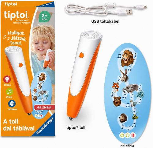 Ravensburger tiptoi Toll 00233 – Interaktív Oktató Játékrendszer Gyerekeknek