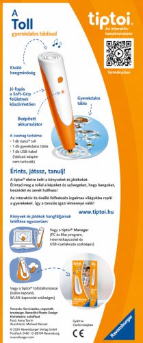 Ravensburger tiptoi Toll 00233 – Interaktív Oktató Játékrendszer Gyerekeknek