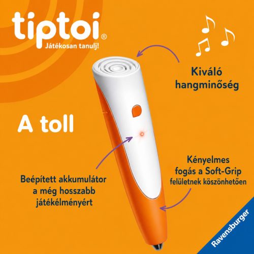 Ravensburger tiptoi Toll 00233 – Interaktív Oktató Játékrendszer Gyerekeknek