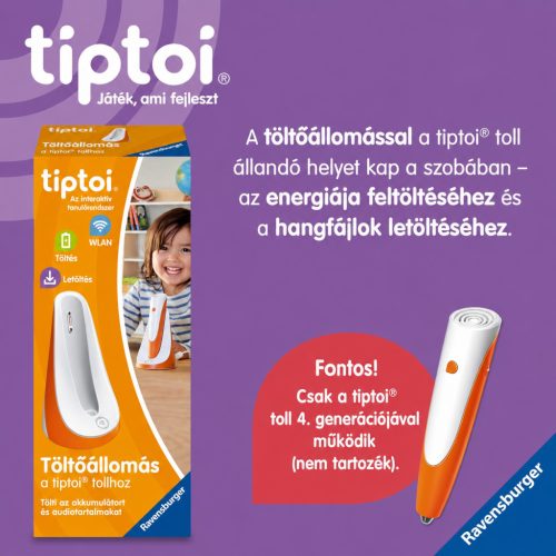 Ravensburger tiptoi Toll 00233 – Interaktív Oktató Játékrendszer Gyerekeknek