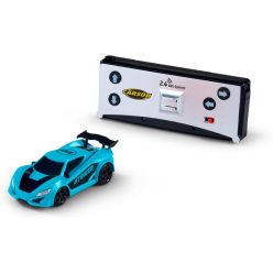   Carson Nano Racer Striker RC Autó 1:60 – 2,4 GHz Távirányítós Versenyautó, Türkiz