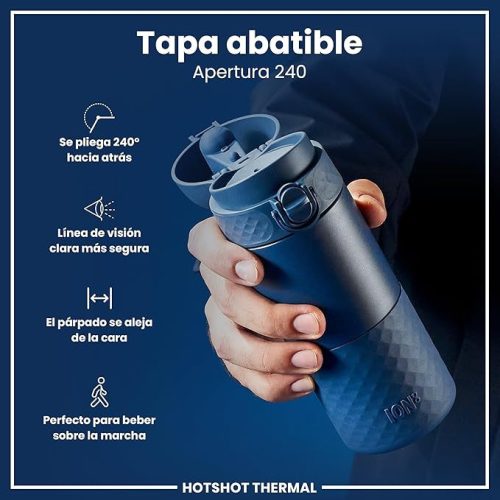ion8 Elviteles Termosz , Szivárgásmentes kulacs 360 ml
