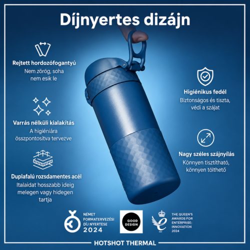 ion8 Elviteles Termosz , Szivárgásmentes kulacs 360 ml