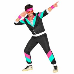   Widmann Milano 80-as Évek Melegítő Jelmez – Retro Party és Farsangi Szett
