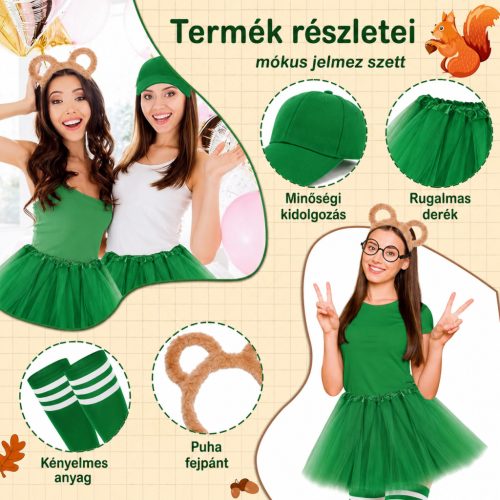 UxClishe Mókus Jelmez Szett Nőknek