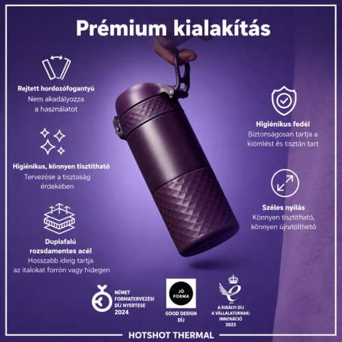 ion8 Szivárgásmentes, szigetelt termoszbögre, 360 ml
