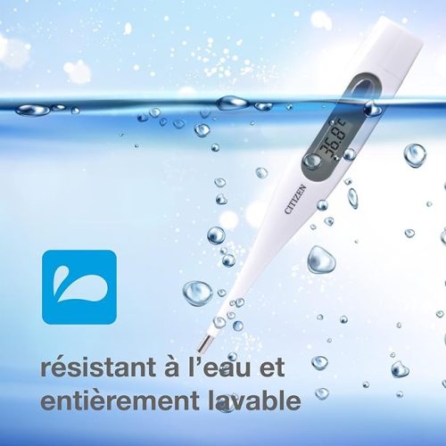 Citizen CTA303 digitális orvosi hőmérő – antibakteriális, vízálló, lázriasztással, pontos mérés felnőtteknek, gyermekeknek és csecsemőknek